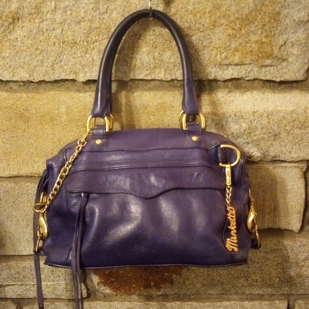 Rebecca Minkoff Morning After Mini Bag in Royal Blue